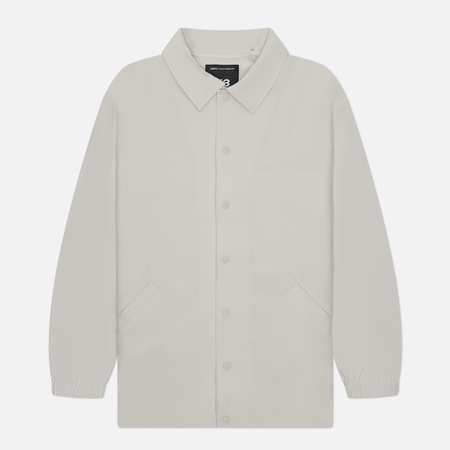  Мужская куртка ветровка Y-3 Sport Uniform 3-Stripes, цвет серый, размер XL