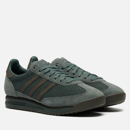 Мужские кроссовки adidas Originals SL 72 RS, цвет оливковый, размер 49.5 EU