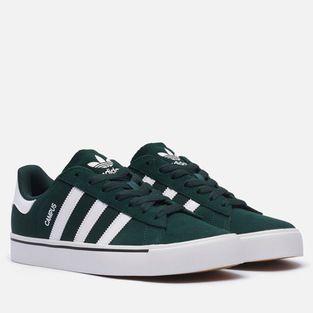 Кроссовки adidas Originals Campus Vulc, цвет зелёный, размер 40 EU
