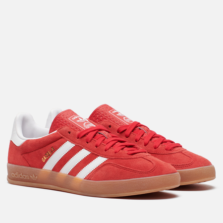 Кроссовки adidas Originals Gazelle Indoor, цвет красный, размер 38 EU