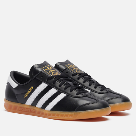 Кроссовки adidas Originals Hamburg Wmns, цвет чёрный, размер 37.5 EU