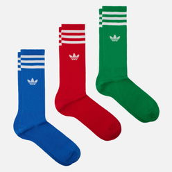 adidas Originals Комплект носков Solid Crew 3-Pack