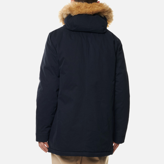 Мужская куртка парка Lyle & Scott Winter Weight Microfleece Lined Dark Navy
