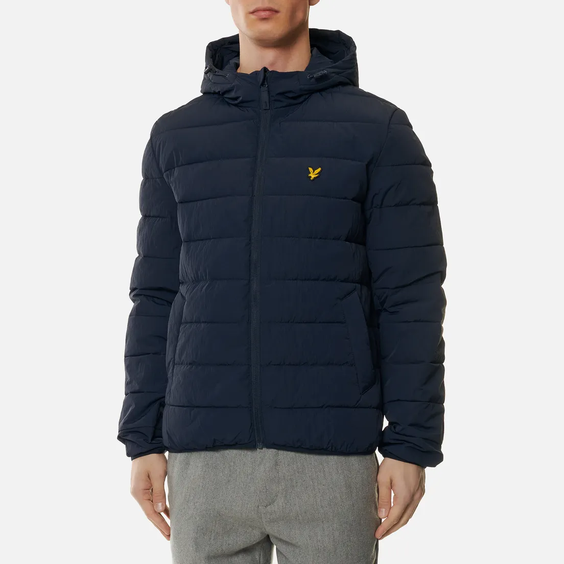 Lyle & Scott Мужской пуховик Lightweight Puffer Hoodie