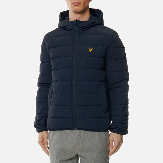 Мужской пуховик Lyle & Scott Lightweight Puffer Hoodie Dark Navy