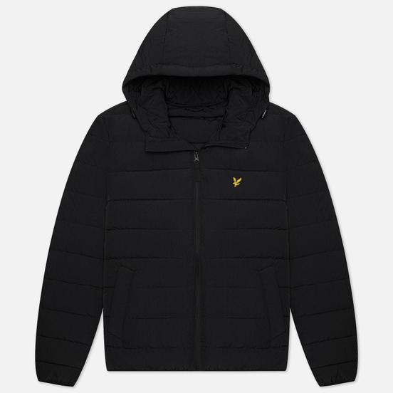 Мужской пуховик Lyle & Scott Lightweight Puffer Hoodie Jet Black