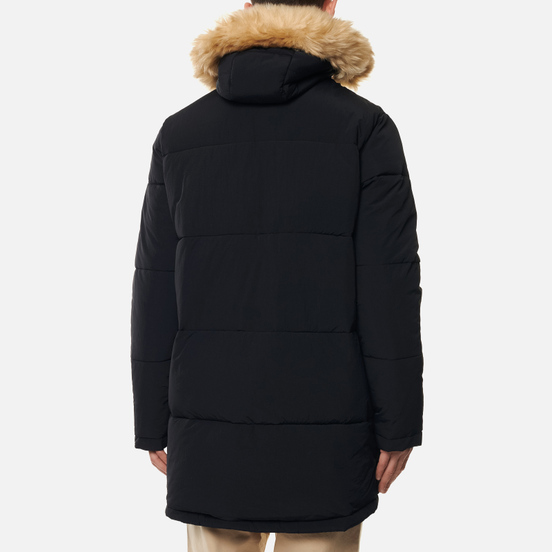 Мужская куртка парка Lyle & Scott Long Puffer With Heavyweight Lining Jet Black