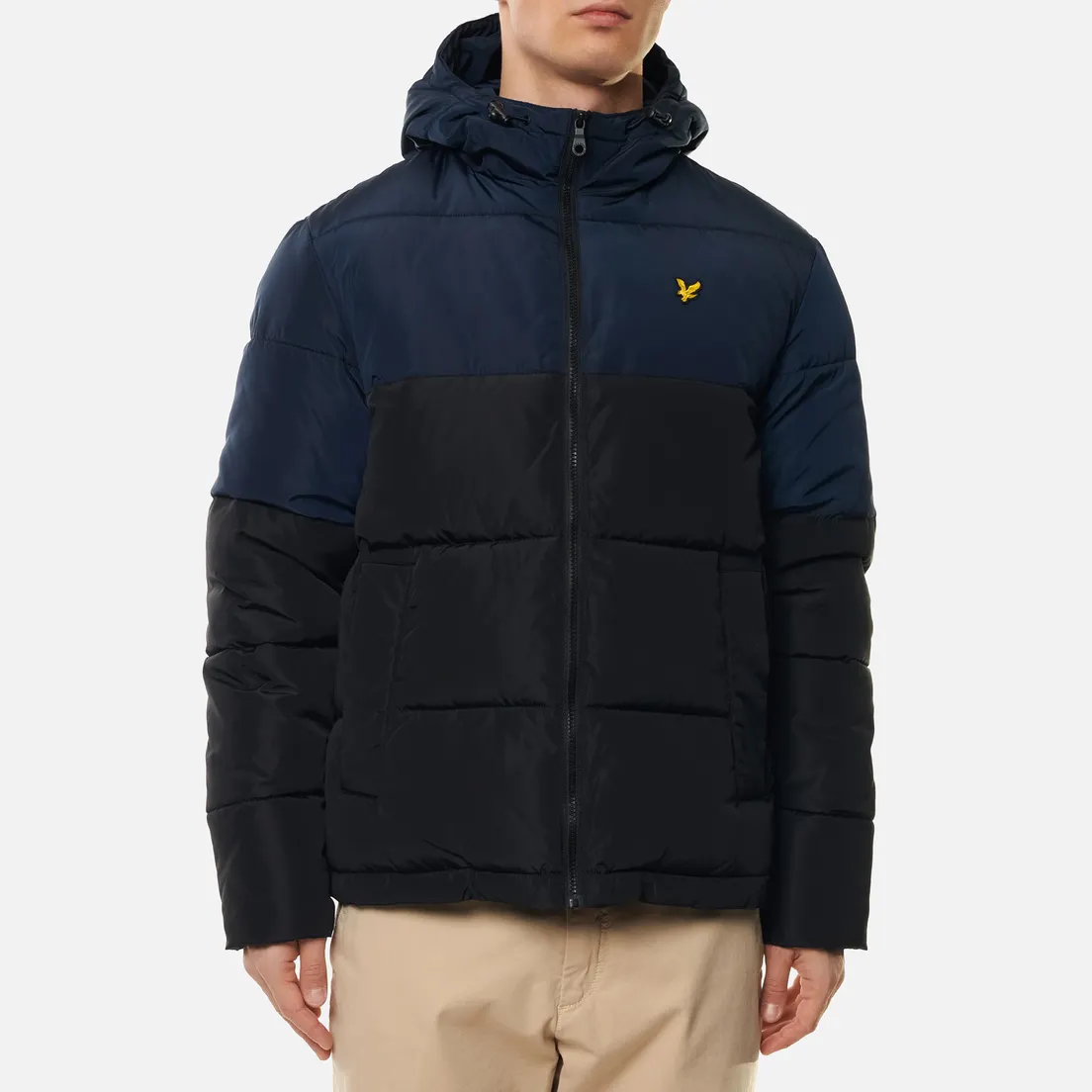 Lyle & Scott Мужской пуховик Colourblock Puffer