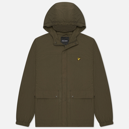 Мужская куртка Lyle Scott Hooded Pocket цвет оливковый размер S 5600₽