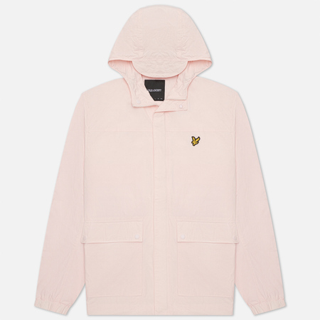 Мужская куртка Lyle & Scott Hooded Pocket, цвет розовый, размер S