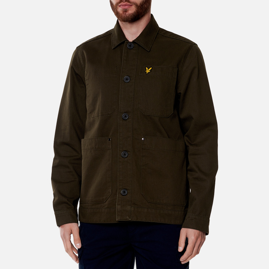 Мужская куртка Lyle & Scott Chore Trek Green