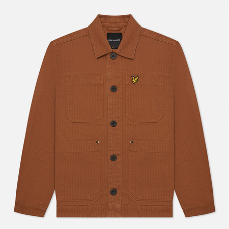 Мужская куртка Lyle Scott Chore цвет коричневый размер L 6100₽