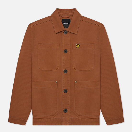 Мужская куртка Lyle & Scott Chore Tawny Brown