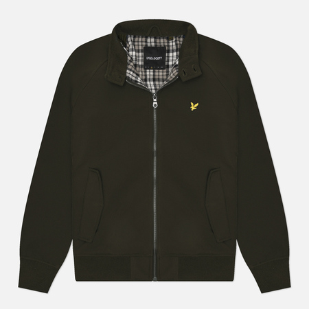   Brandshop Мужская куртка харрингтон Lyle & Scott Softshell, цвет оливковый, размер XL