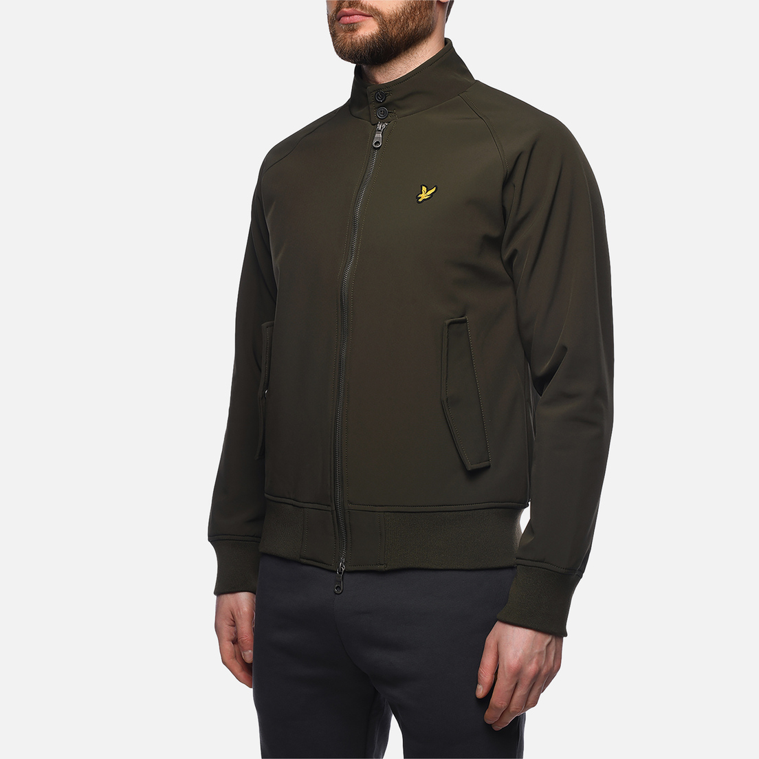 Lyle & Scott Мужская куртка харрингтон Softshell