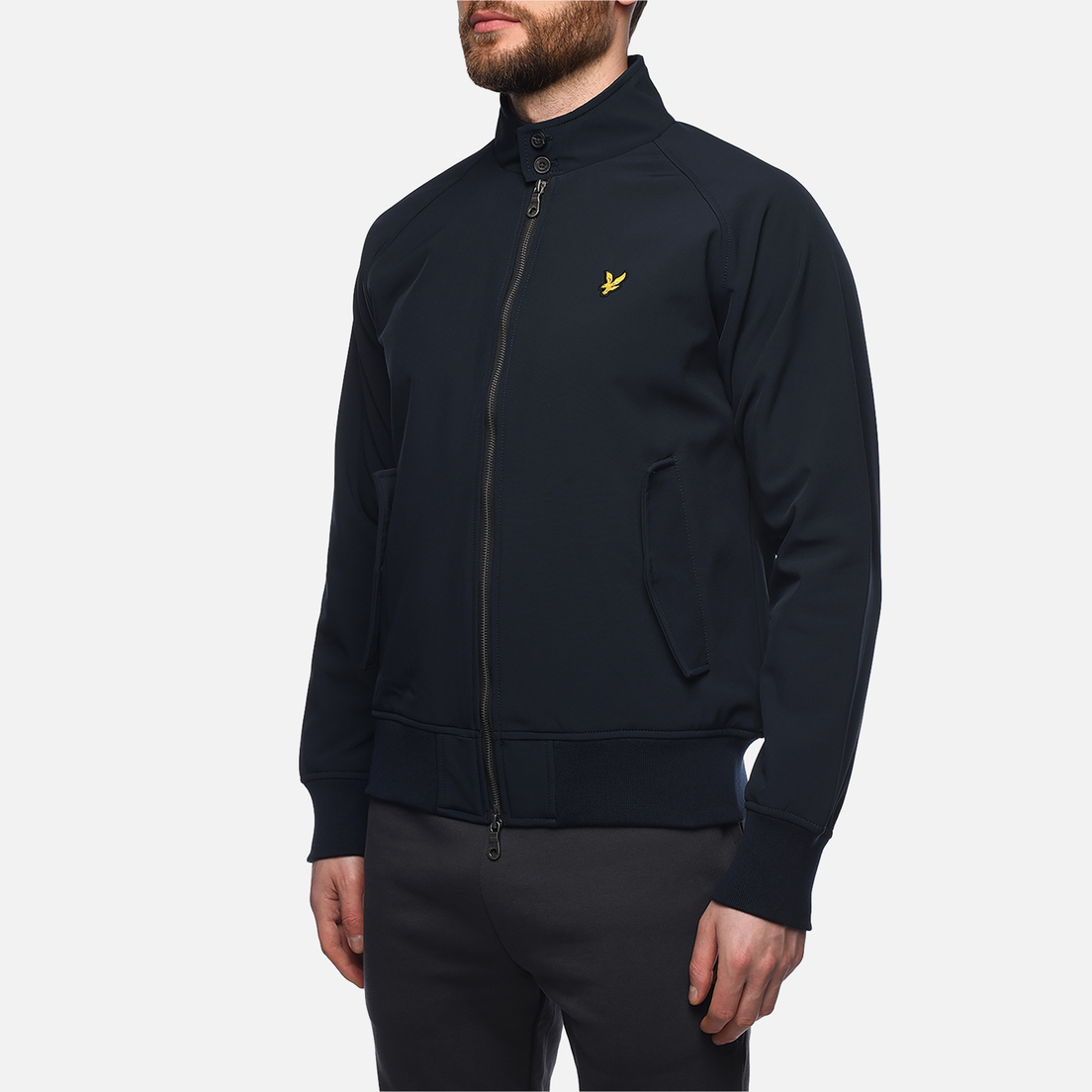 Lyle & Scott Мужская куртка харрингтон Softshell