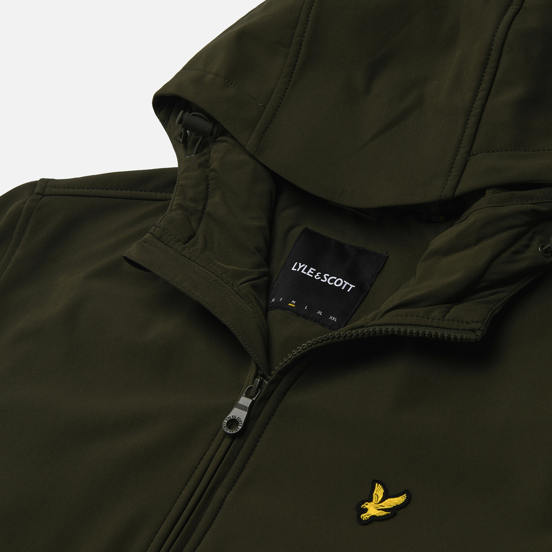 Lyle & Scott Мужская куртка ветровка Fleece Back Softshell