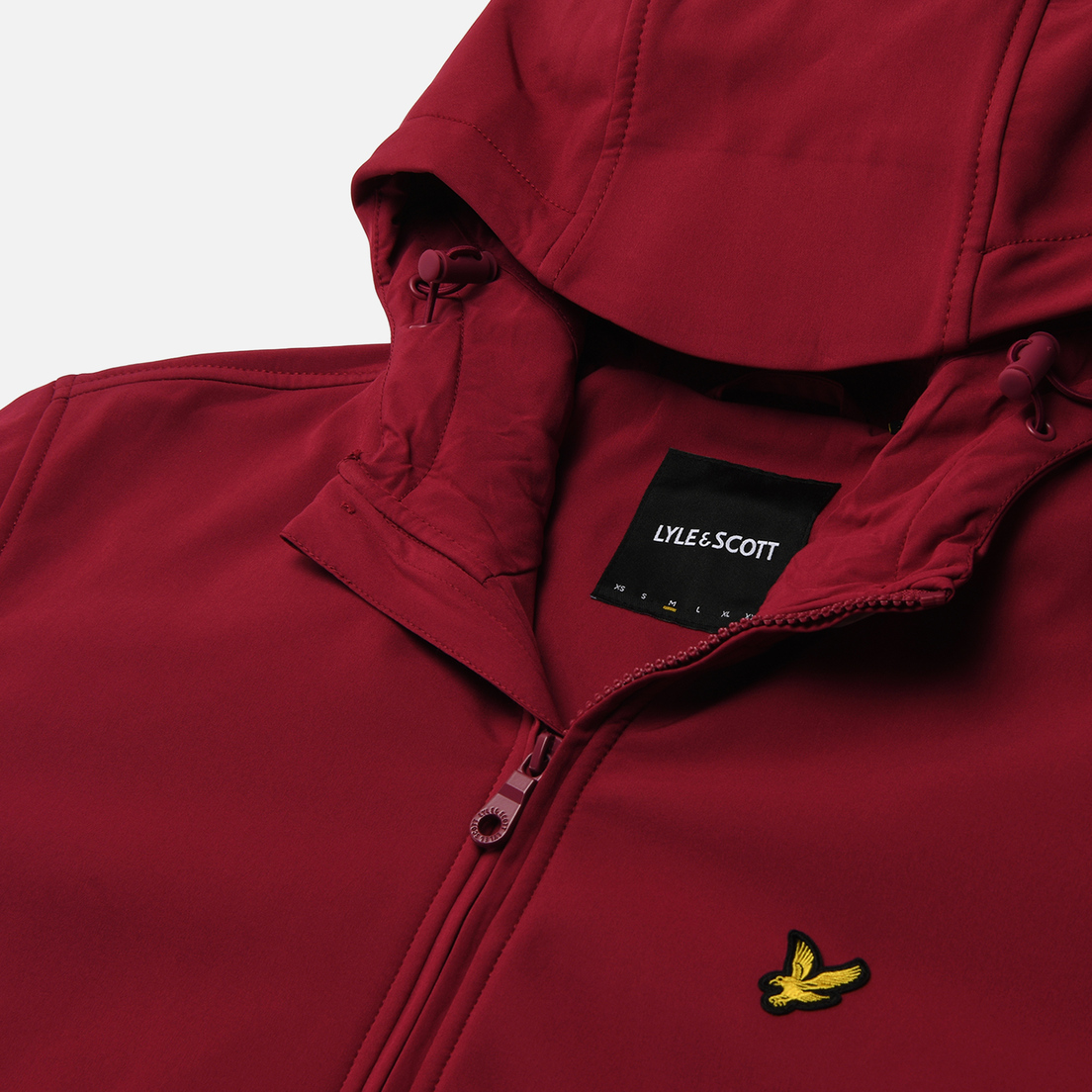 Lyle & Scott Мужская куртка ветровка Fleece Back Softshell