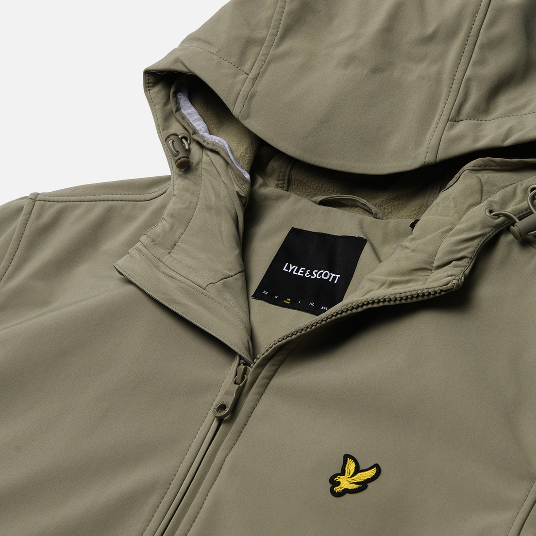 Lyle & Scott Мужская куртка ветровка Fleece Back Softshell