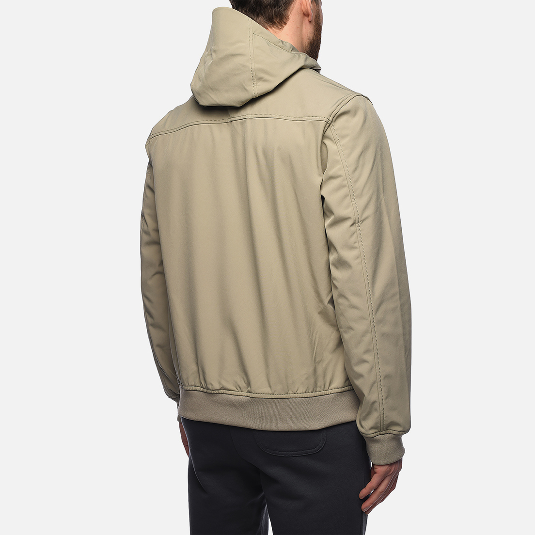 Lyle & Scott Мужская куртка ветровка Fleece Back Softshell