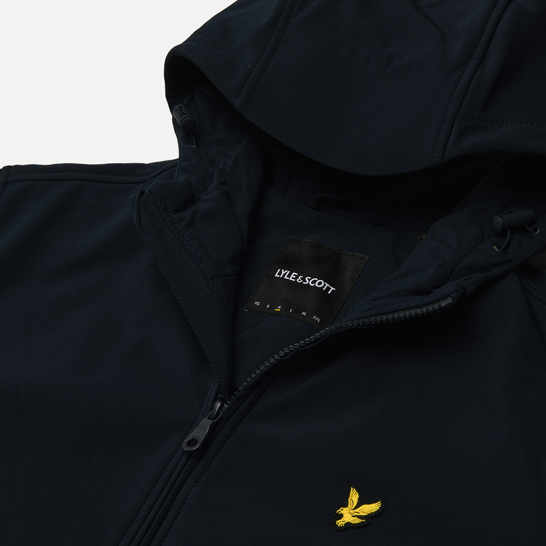 Lyle & Scott Мужская куртка ветровка Fleece Back Softshell