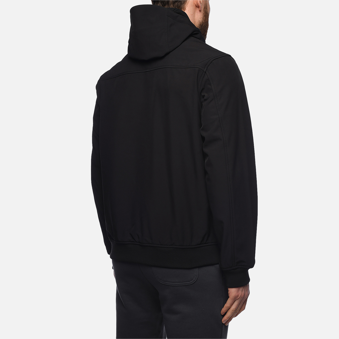 Lyle & Scott Мужская куртка ветровка Fleece Back Softshell