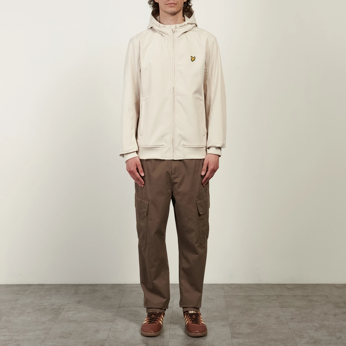 Lyle & Scott Мужская куртка ветровка Mesh Back Softshell