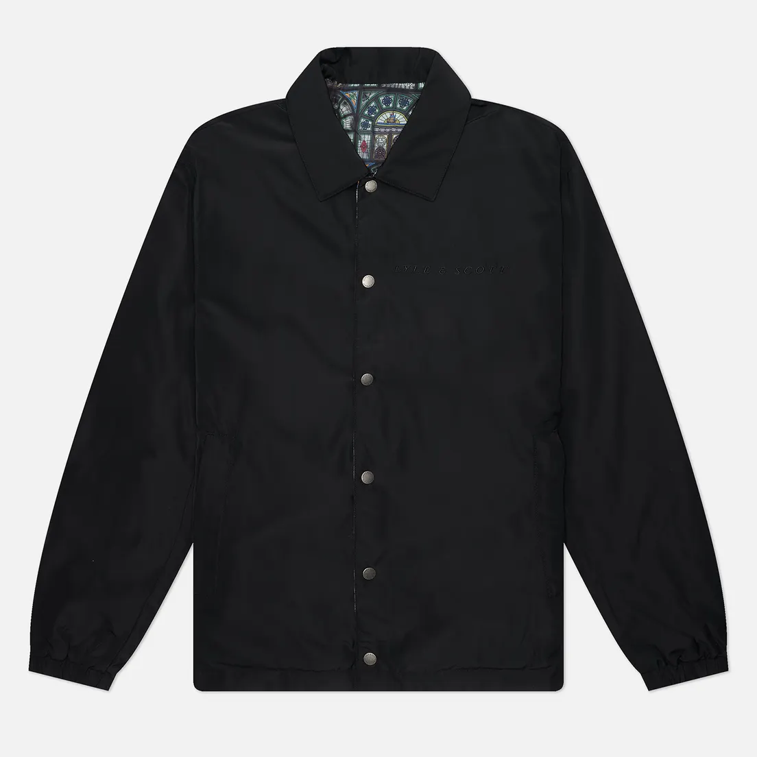 Lyle & Scott Мужская демисезонная куртка Printed Reversible Collared