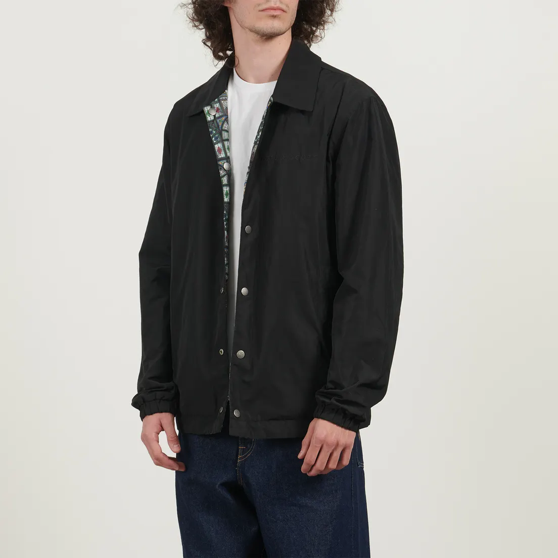 Lyle & Scott Мужская демисезонная куртка Printed Reversible Collared