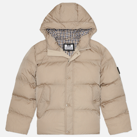 Мужской пуховик Weekend Offender Esja Check, цвет бежевый, размер XL