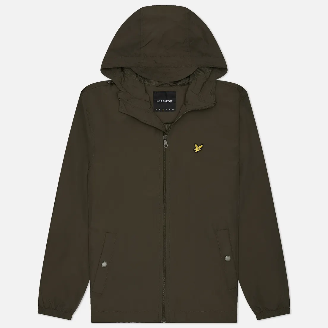Lyle & Scott Мужская куртка ветровка Zip Through Hooded