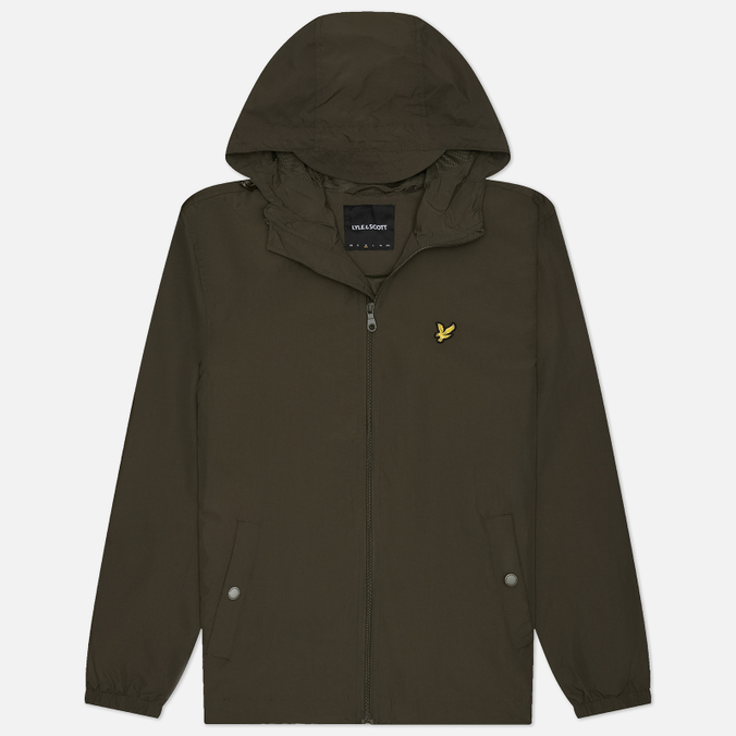 Мужская куртка ветровка Lyle & Scott Zip Through Hooded