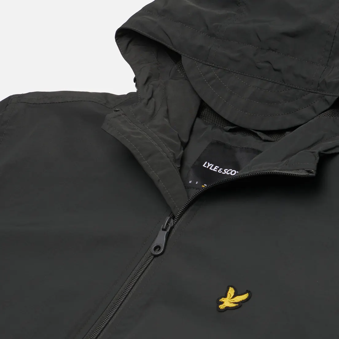 Lyle & Scott Мужская куртка ветровка Zip Through Hooded