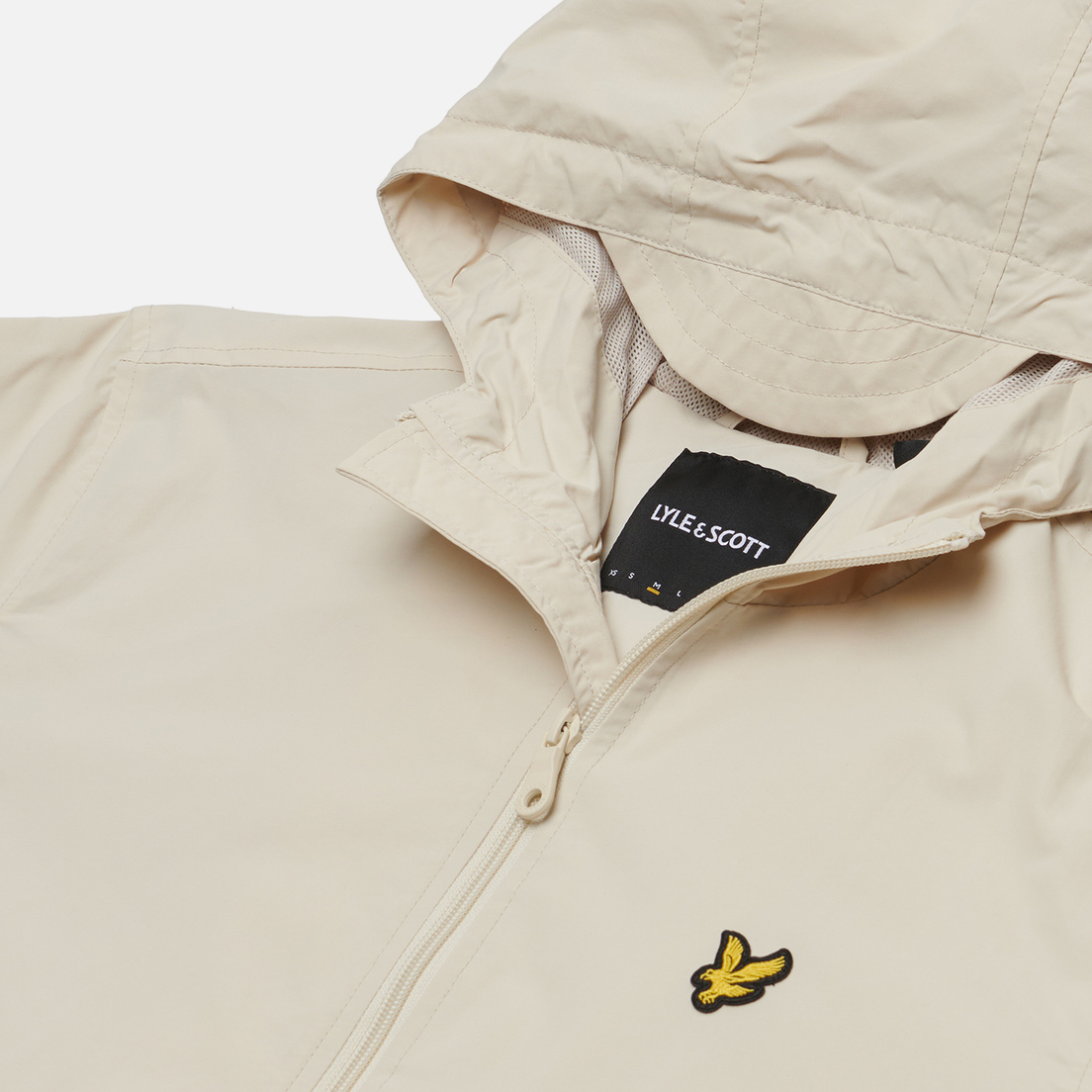 Lyle & Scott Мужская куртка ветровка Zip Through Hooded