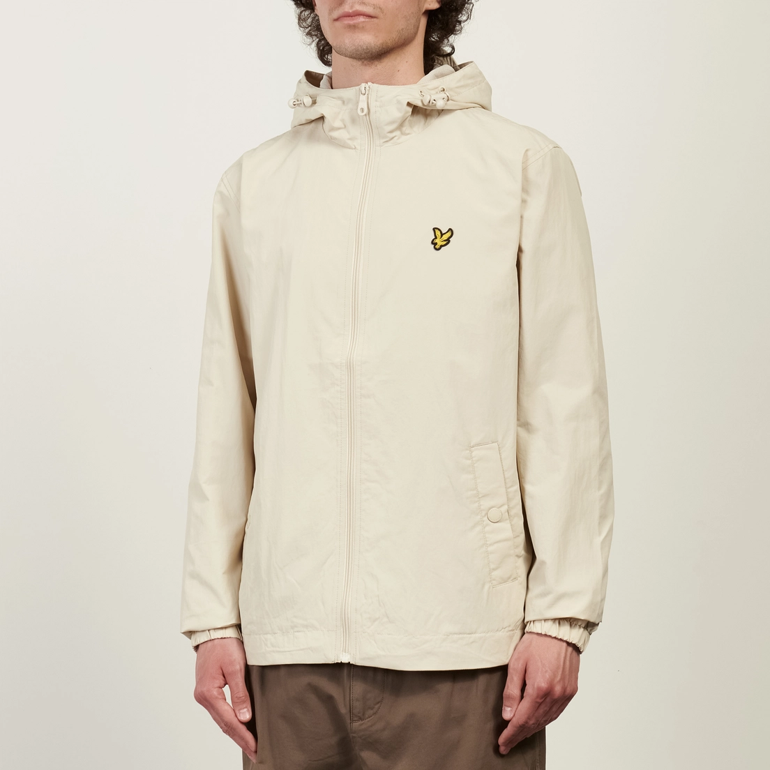 Lyle & Scott Мужская куртка ветровка Zip Through Hooded