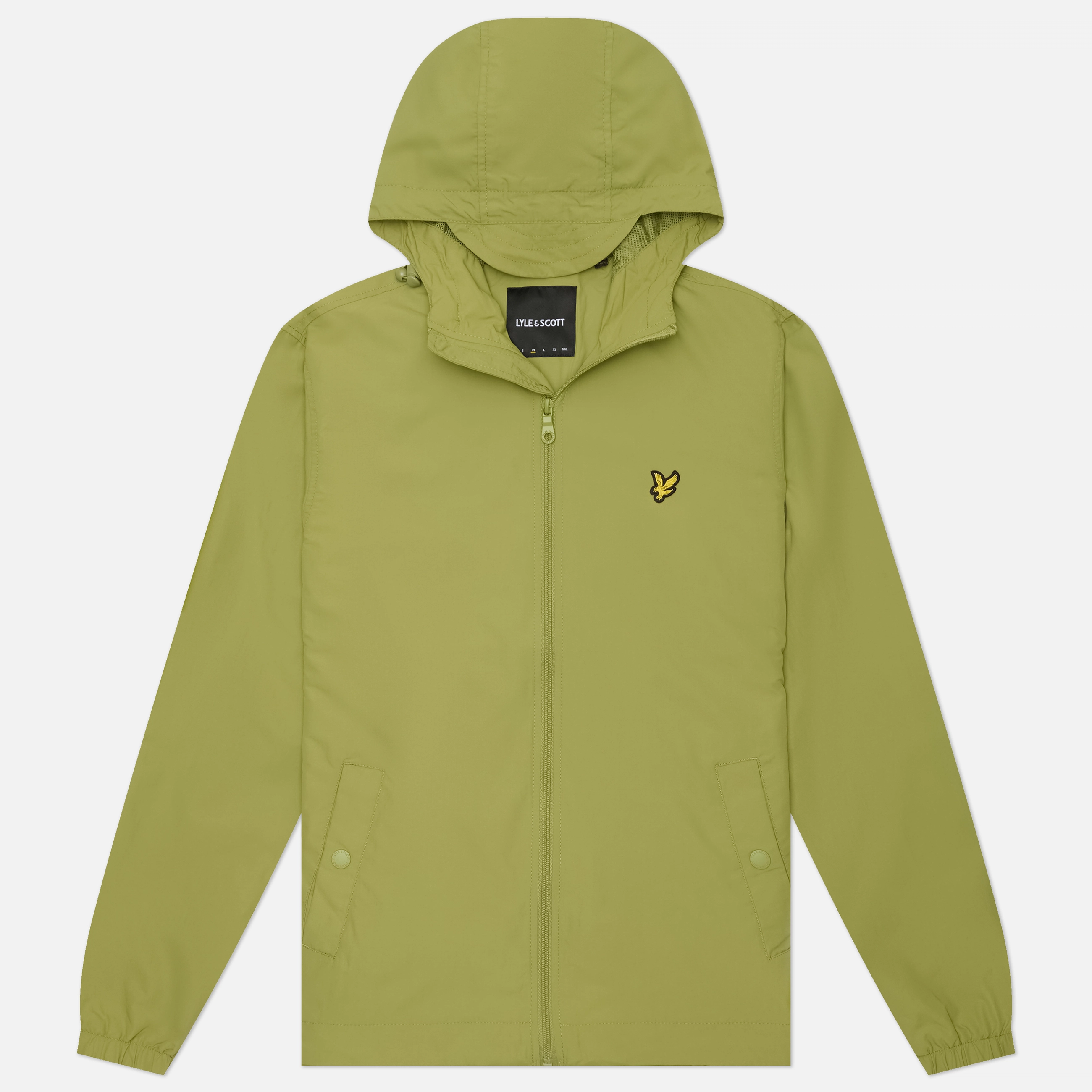 Мужская куртка ветровка Lyle & Scott Zip Through Hooded, JK464V-Y123