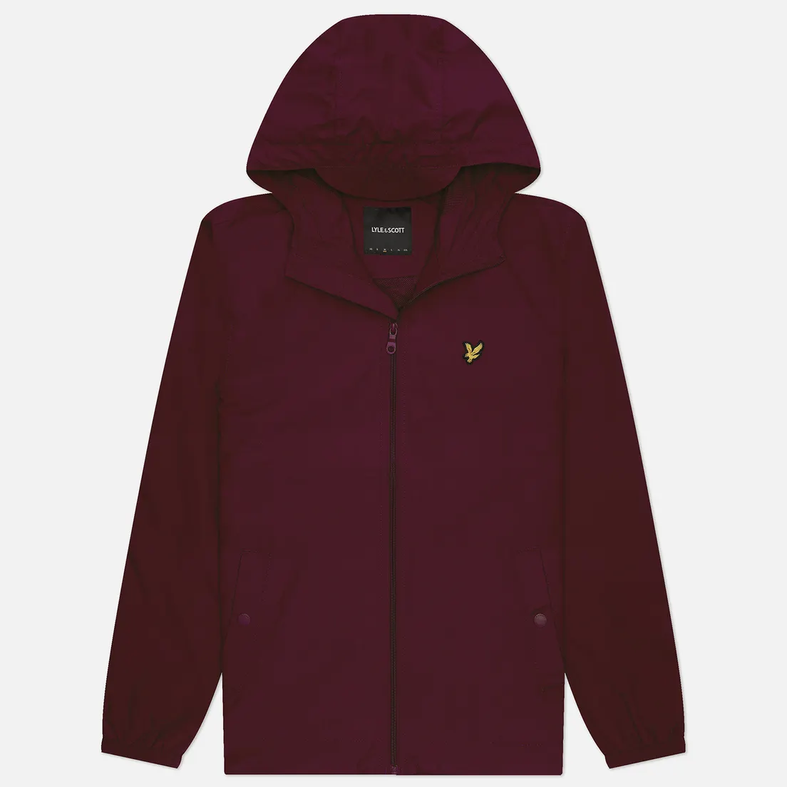 Lyle & Scott Мужская куртка ветровка Zip Through Hooded