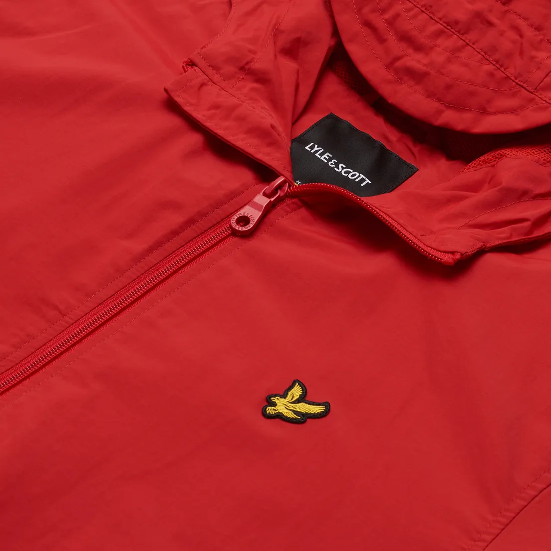Lyle & Scott Мужская куртка ветровка Zip Through Hooded