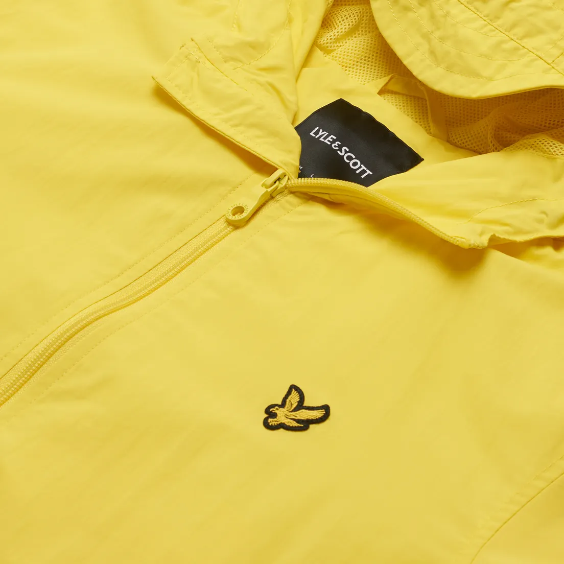 Lyle & Scott Мужская куртка ветровка Zip Through Hooded