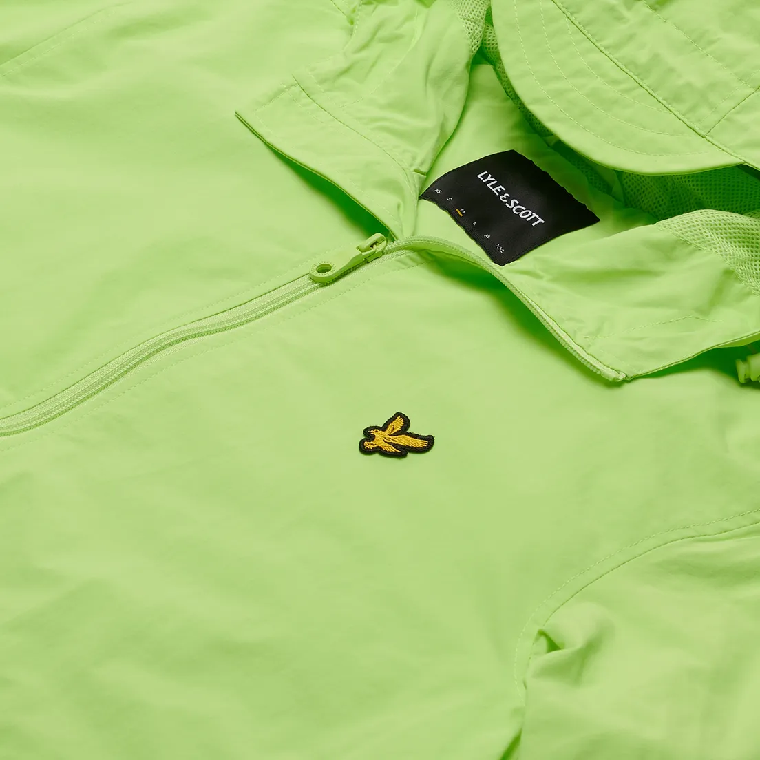 Lyle & Scott Мужская куртка ветровка Zip Through Hooded