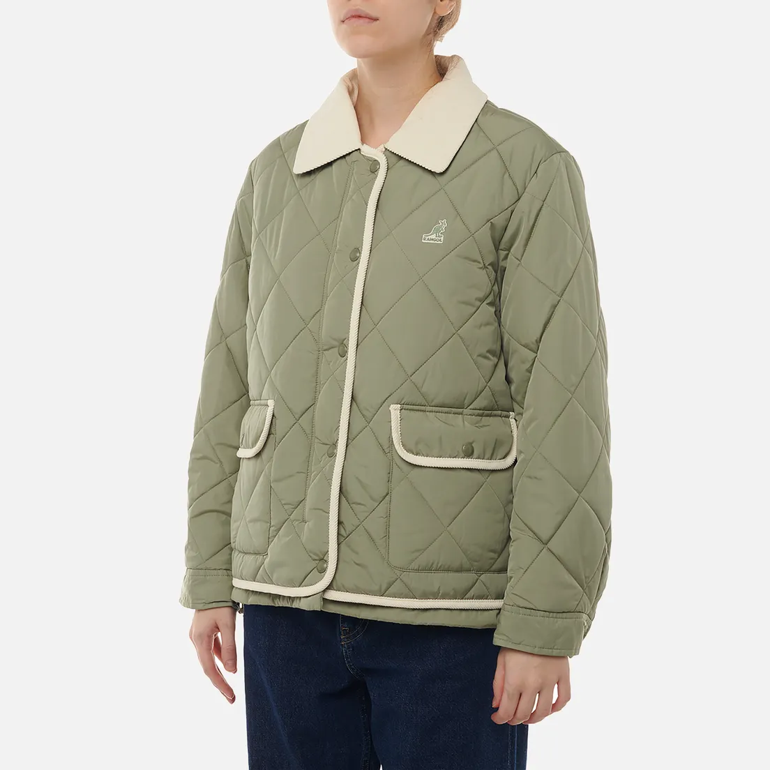 Kangol Женская стеганая куртка Primaloft Quilting