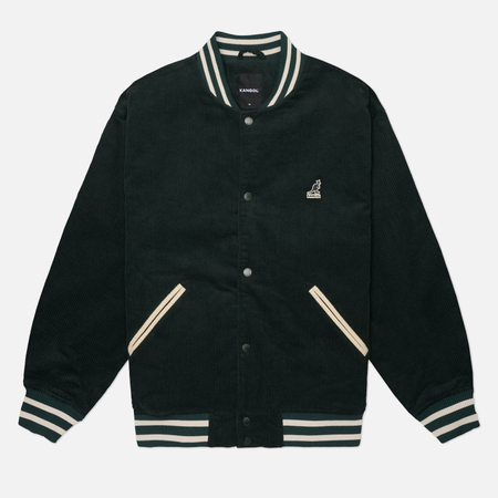 Мужская куртка бомбер Kangol Corduroy Varsity, цвет зелёный, размер L