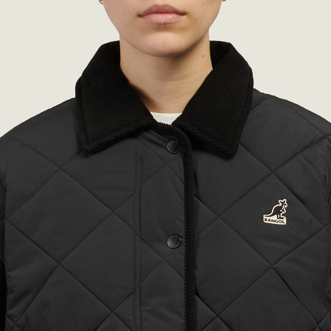 Kangol Женская демисезонная куртка Corduroy Collar Q