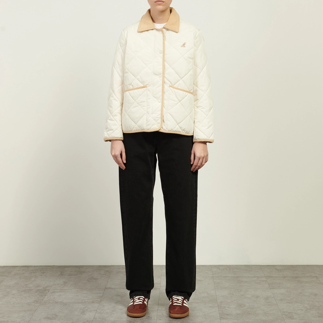 Kangol Женская демисезонная куртка Corduroy Collar Q