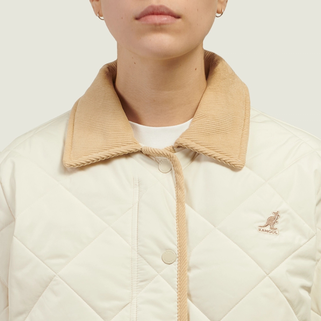 Kangol Женская демисезонная куртка Corduroy Collar Q