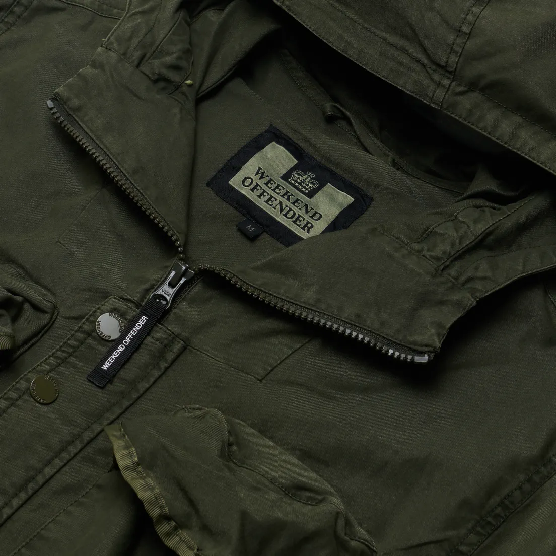 Weekend Offender Мужская куртка ветровка Cotoca Garment Dyed Field