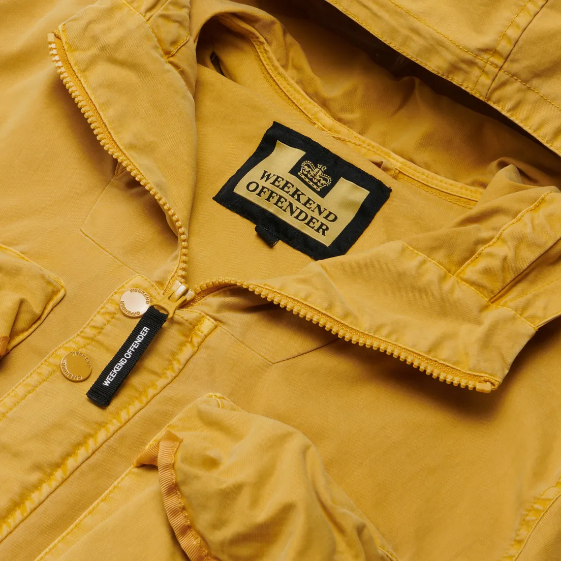 Weekend Offender Мужская куртка ветровка Cotoca Garment Dyed Field