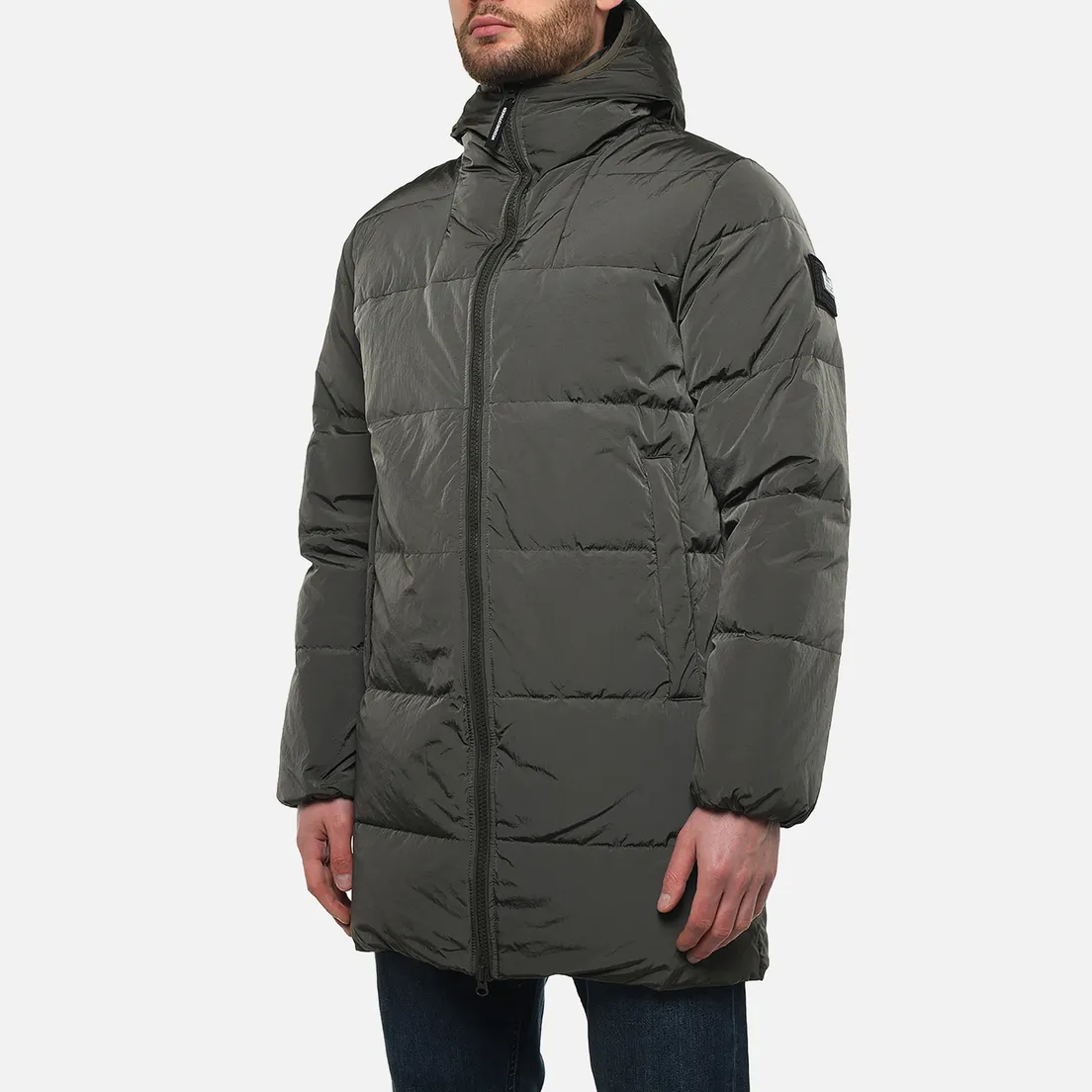 Weekend Offender Мужской пуховик Sapporo Longline Down