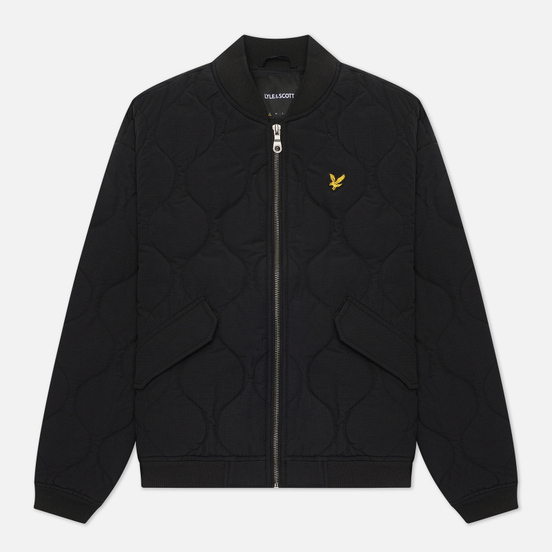 Женская куртка бомбер Lyle & Scott Quilted Jet Black