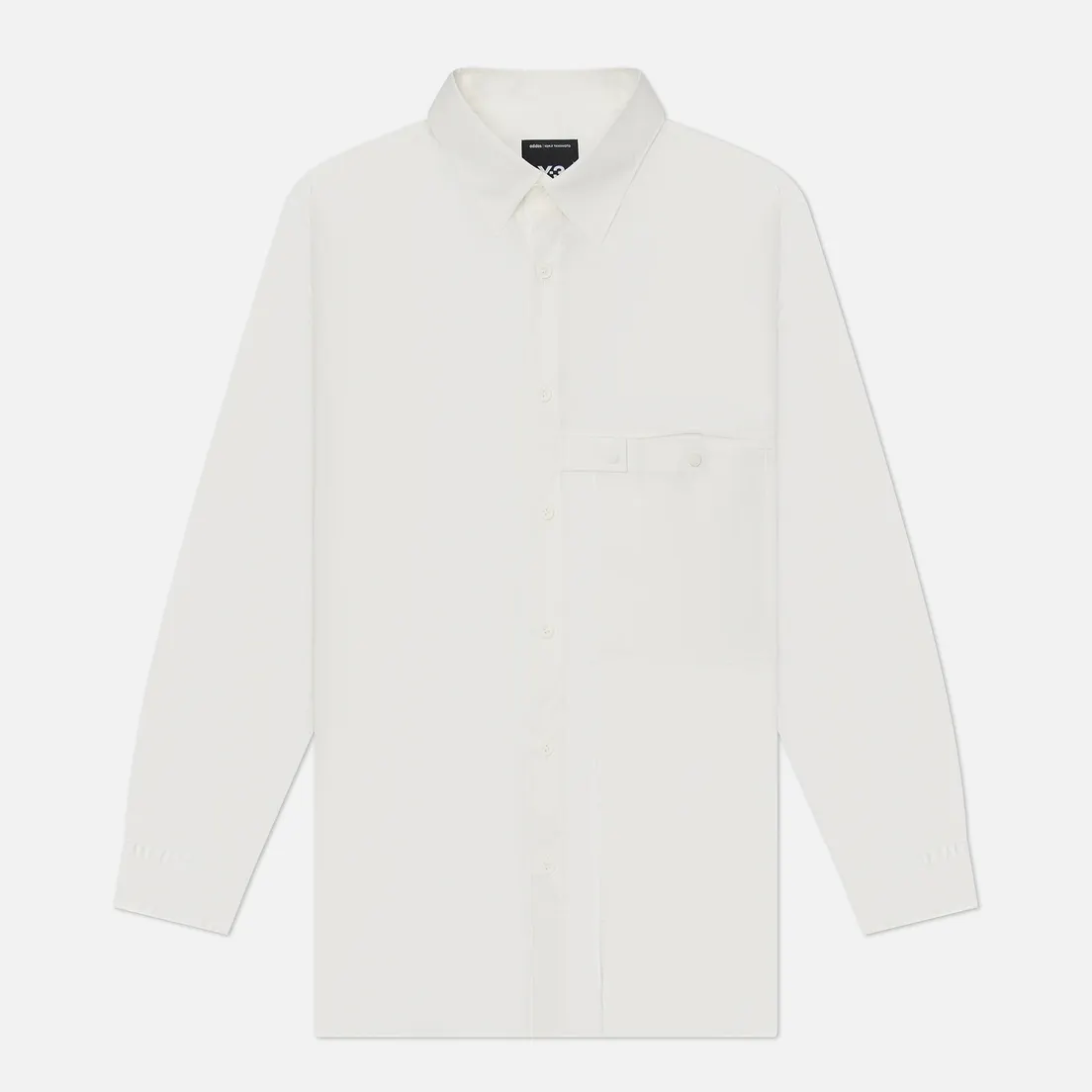 Y-3 Мужская рубашка Pleated Pocket